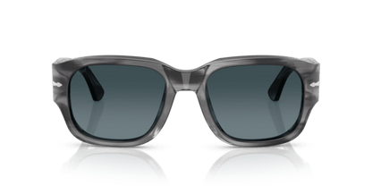 Striped Grey - 0PO3380S 8056262357279 Persol Sunglasses Unisex Square