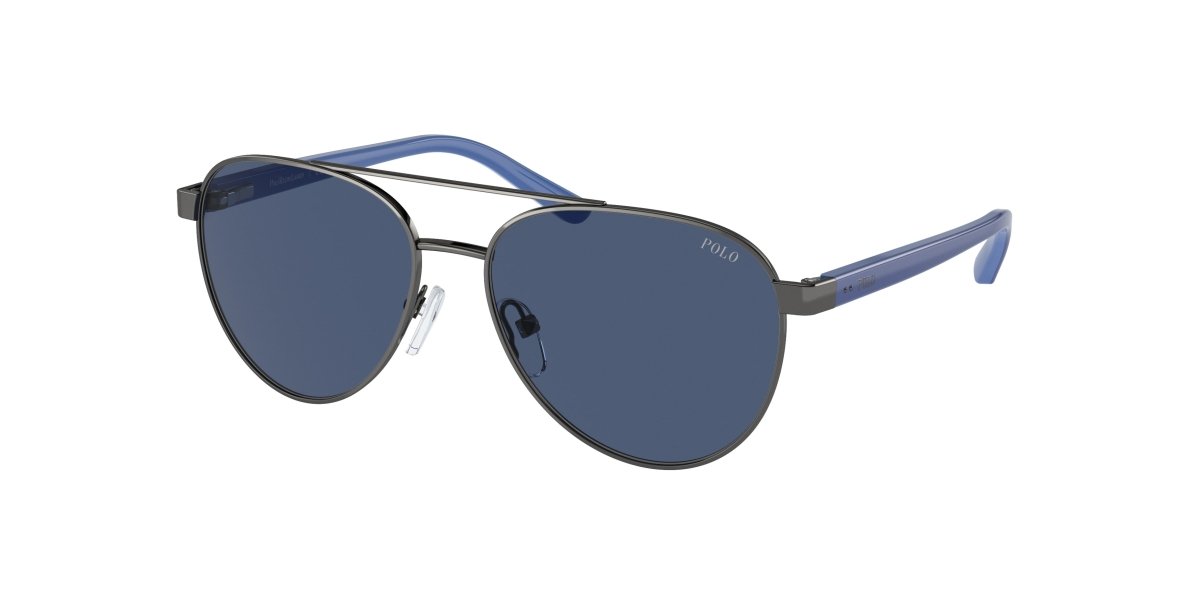 0PP9001 - Polo Prep - (Shiny Dark Gunmetal) Blue - 51 - 14 - 130 MM - Ardor Eyewear 8056597850292