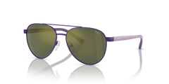 0PP9001 - Polo Prep - (Shiny Purple) Dark Green Mirror Petrol - 51 - 14 - 130 MM - Ardor Eyewear 8056597850285