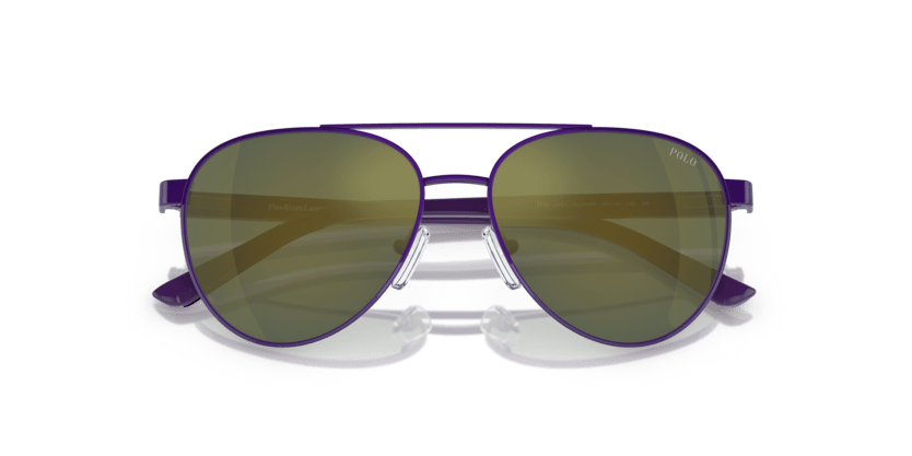 0PP9001 - Polo Prep - (Shiny Purple) Dark Green Mirror Petrol - 51 - 14 - 130 MM - Ardor Eyewear 8056597850285