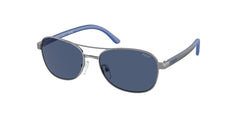 0PP9002 - Polo Prep - (Shiny Gunmetal) Dark Blue - 51 - 15 - 130 MM - Ardor Eyewear 8056597839389