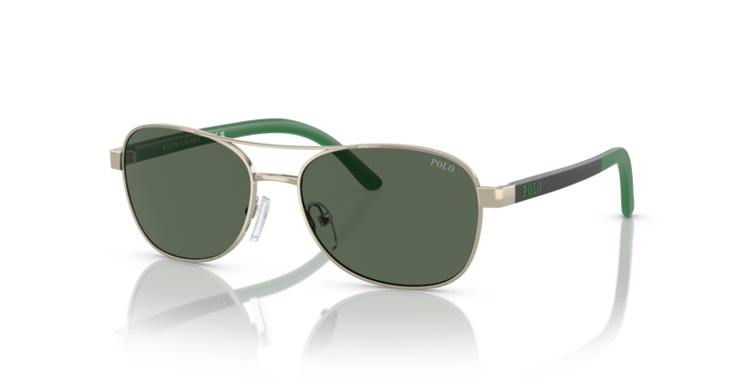 0PP9002 - Polo Prep - (Shiny Pale Gold) Dark Green - 51 - 15 - 130 MM - Ardor Eyewear 8056597839402