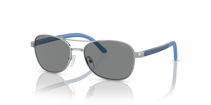 0PP9002 - Polo Prep - (Shiny Silver) Light Grey - 51 - 15 - 130 MM - Ardor Eyewear 8056597839396