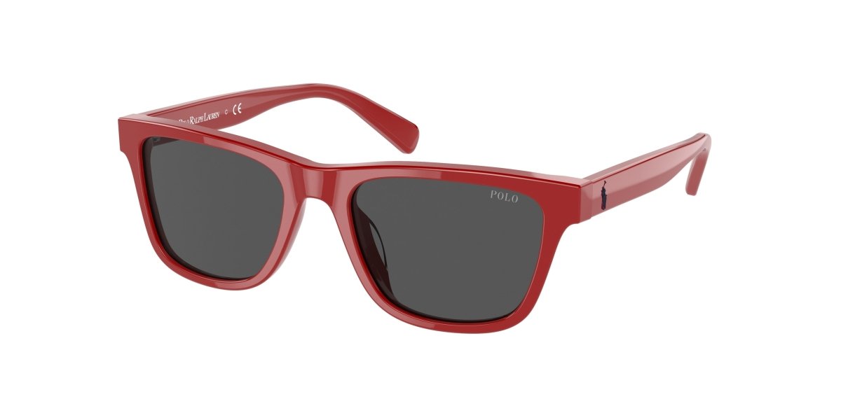 0PP9504U - Polo Prep - (Shiny Red) Grey - 49 - 17 - 130 MM - Ardor Eyewear 8056597597029