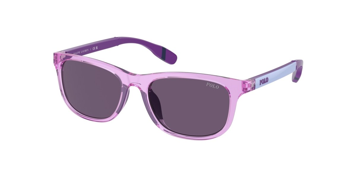 0PP9507U - Polo Prep - (Shiny Transparent Lilac) Violet - 49 - 16 - 130 MM - Ardor Eyewear 8056262038468