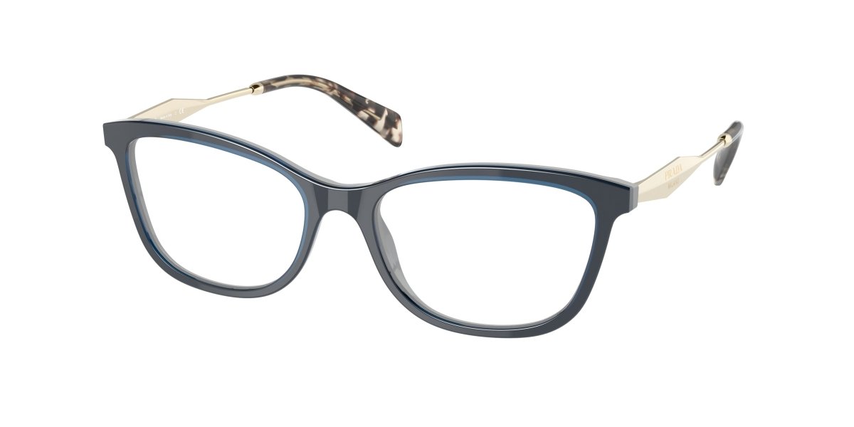 0PR 02YV - Prada - Blue - (Fiordaliso/Crystal 08Y1O1) - 52 - 17 - 140 MM - Ardor Eyewear 8056597515726