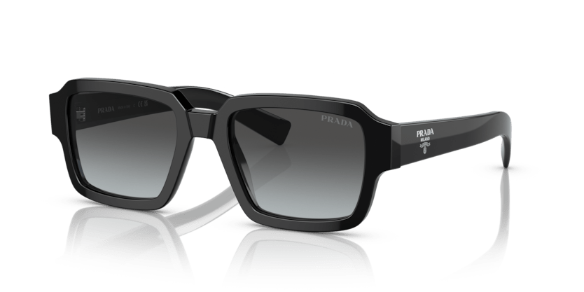 0PR 02ZS - Prada - (Black) Graphite Sfumato Cristallo - 52 - 20 - 140 MM - Ardor Eyewear 8056597745260