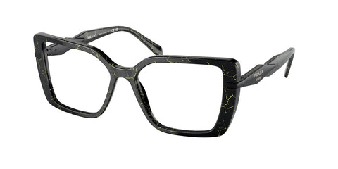 0PR 03ZV - Prada - Black - (Black/Yellow Marble 19D1O1) - 53MM - Ardor Eyewear