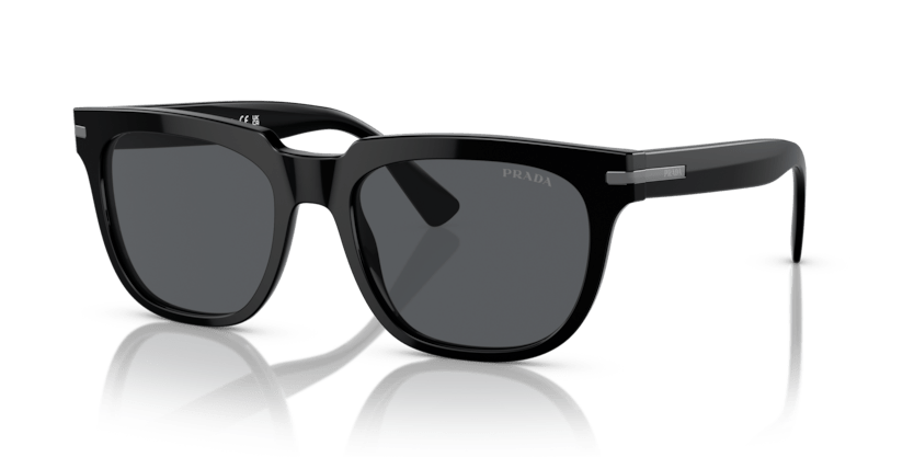 0PR 04YS - Prada - Frame: Black - (Black 1AB07T) - Lens: Blue - 56 MM - Ardor Eyewear