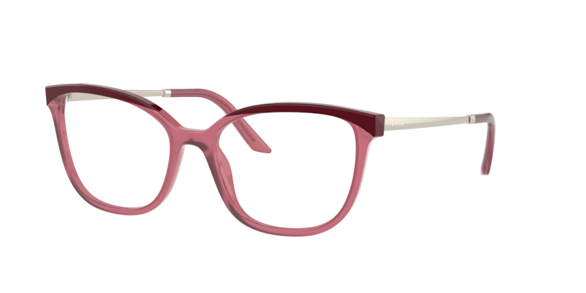 0PR 07WV - Prada - Red - (Bordeaux/Opal Cherry 08N1O1) - 52 - 17 - 140 MM - Ardor Eyewear 8056597372299