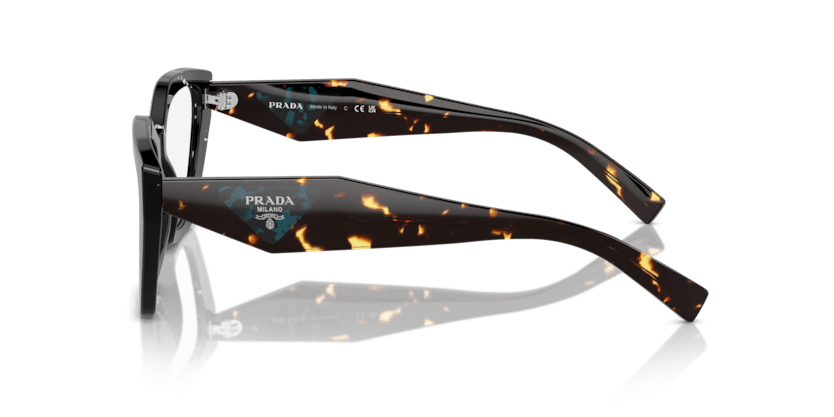 0PR 09YV - Prada - Black - (Black Crystal Tortoise 15S1O1) - 54MM - Ardor Eyewear