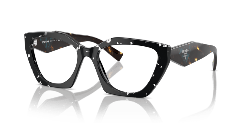 0PR 09YV - Prada - Black - (Black Crystal Tortoise 15S1O1) - 54MM - Ardor Eyewear