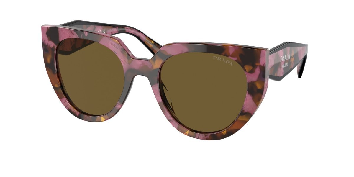 0PR 14WS - Prada - (Tortoise Cognac Begonia) Dark Brown - 52 - 20 - 140 MM - Ardor Eyewear 8056597974349