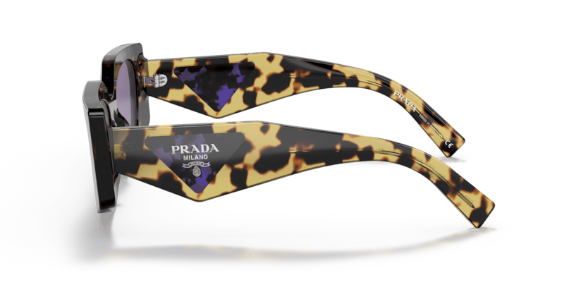 0PR 15YS - Prada - (Tortoise) Violet Mirror Internal Silver - 51 - 21 - 140 MM - Ardor Eyewear 8056597625678