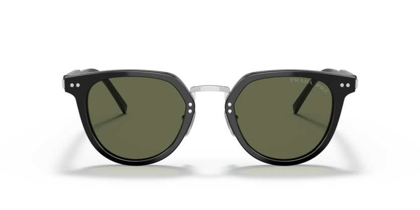 0PR 17YS - Prada - Frame: Black - (Black 1AB03R) - Lens: Polar Green Polarized - 49 MM - Ardor Eyewear