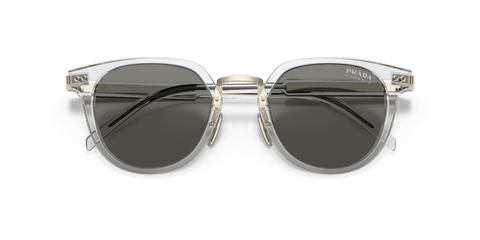 0PR 17YS - Prada - Frame: Transparent - (Crystal 2AZ09N) - Lens: Photo Grey Blue Light Filter Photochromic - 49 MM - Ardor Eyewear