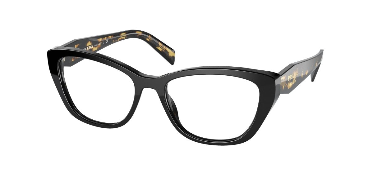 0PR 19WV - Prada - Black - (Black 1AB1O1) - 53 - 17 - 140 MM - Ardor Eyewear 8056597438353