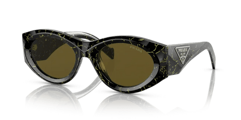 0PR 20ZS - Prada - Black yellow marble - 53mm - Ardor Eyewear