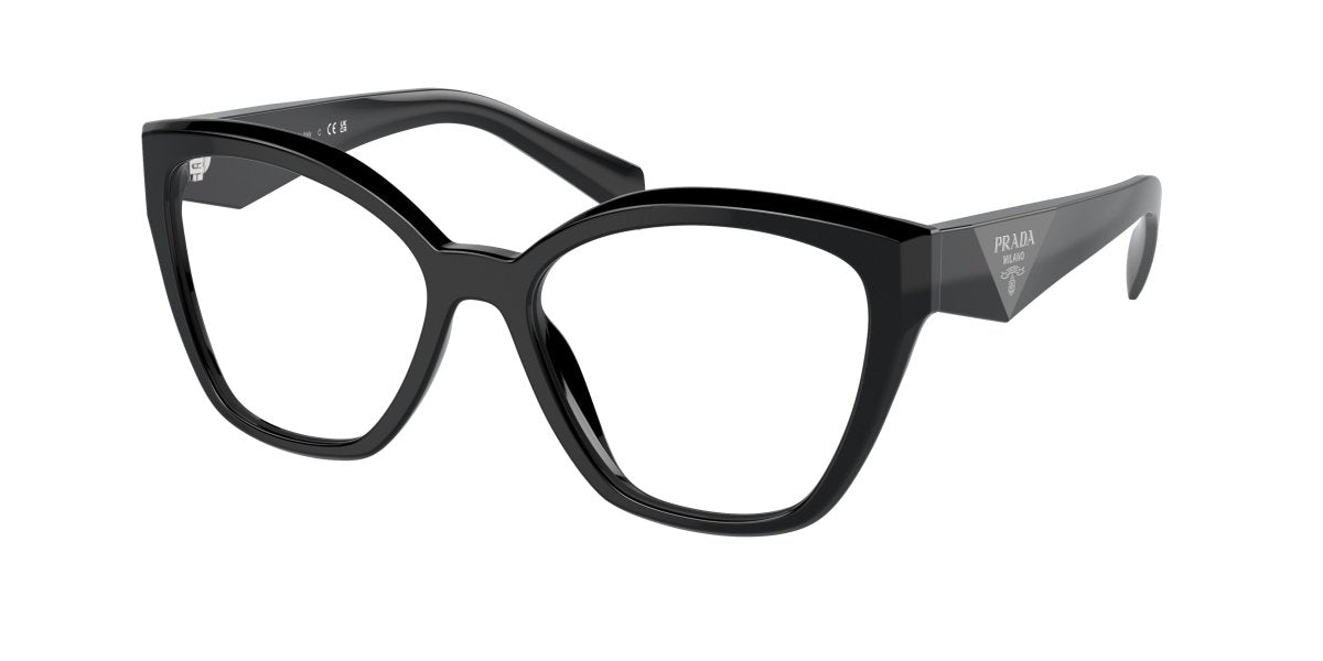 0PR 20ZV - Prada - Black - (Black 16K1O1) - 52 - 17 - 145 MM - Ardor Eyewear 8056597875929