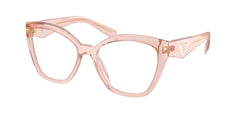 0PR 20ZV - Prada - Pink - (Transparent Peach 19Q1O1) - 52 - 17 - 145 MM - Ardor Eyewear 8056262079553