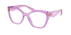 0PR 20ZV - Prada - Violet - (Transparent Amethyst 13R1O1) - 52 - 17 - 145 MM - Ardor Eyewear 8056262079577