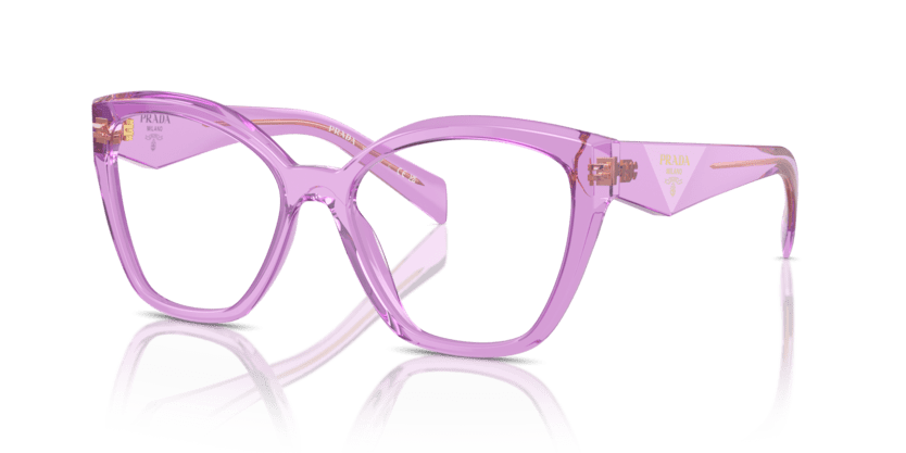 0PR 20ZV - Prada - Violet - (Transparent Amethyst 13R1O1) - 52 - 17 - 145 MM - Ardor Eyewear 8056262079577