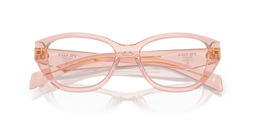 0PR 21ZV - Prada - Pink - (Transparent Peach 19Q1O1) - 51MM - Ardor Eyewear