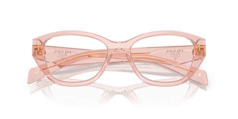 0PR 21ZV - Prada - Pink - (Transparent Peach 19Q1O1) - 51MM - Ardor Eyewear