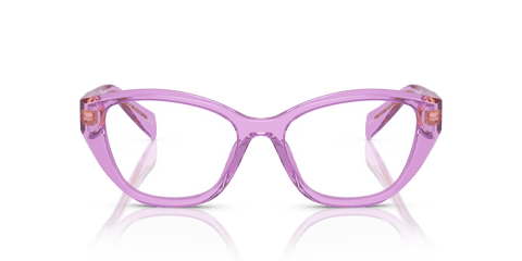 0PR 21ZV - Prada - Violet - (Transparent Amethyst 13R1O1) - 51MM - Ardor Eyewear