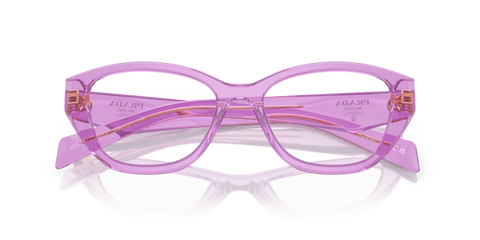 0PR 21ZV - Prada - Violet - (Transparent Amethyst 13R1O1) - 51MM - Ardor Eyewear