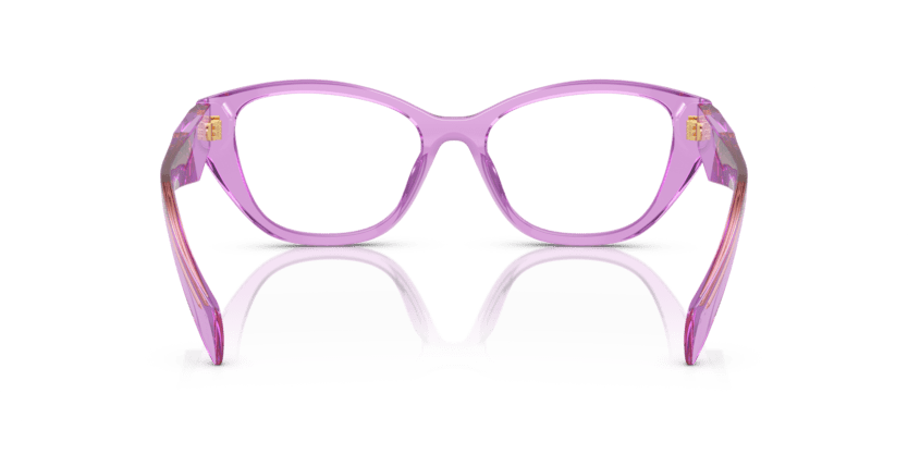 0PR 21ZV - Prada - Violet - (Transparent Amethyst 13R1O1) - 51MM - Ardor Eyewear