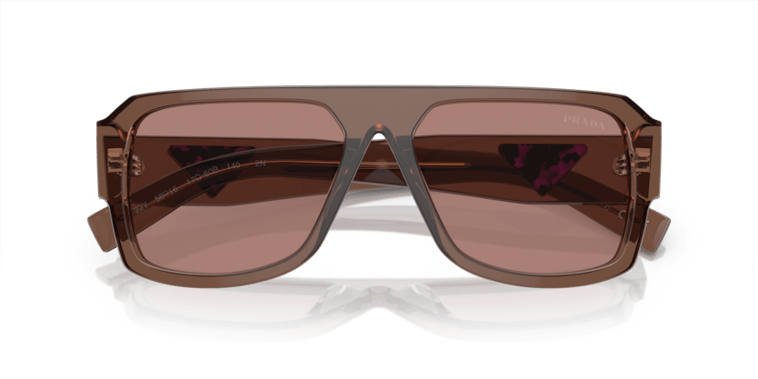 0PR 22YS - Prada - Transparent Brown - 56MM - Ardor Eyewear 8056597974165