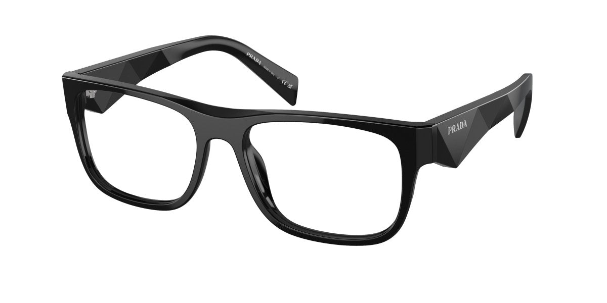 0PR 22ZV - Prada - Black - (Black 16K1O1) - 53 - 17 - 145 MM - Ardor Eyewear 8056597875608