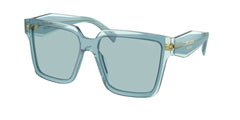 0PR 24ZS - Prada - (Peacock/Sky) Blue - 56 - 16 - 140 MM - Ardor Eyewear 8056597874908