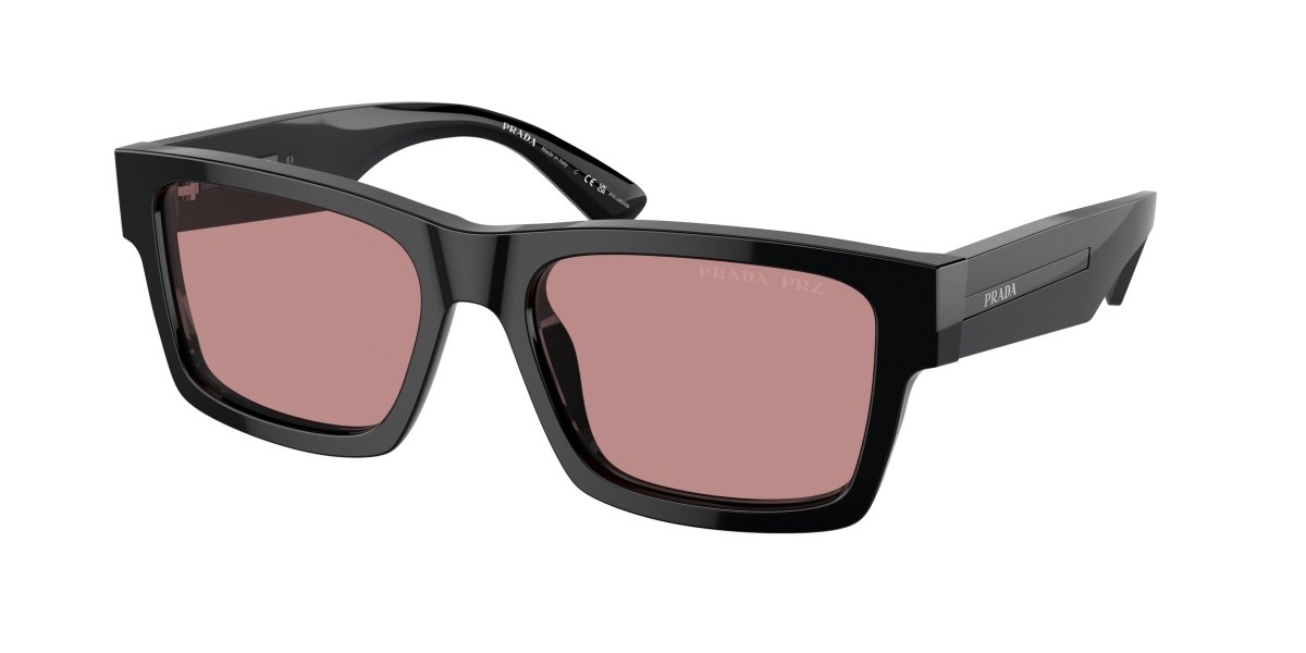 0PR 25ZS - Prada - (Black) Fucsia Crystal Polarized - 53 - 18 - 140 MM - Ardor Eyewear 8056597877398