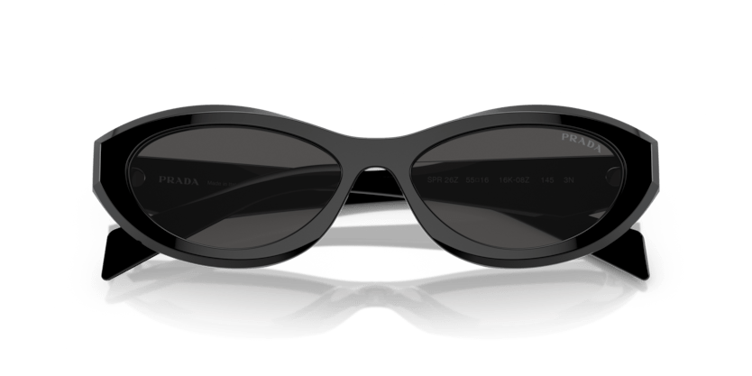 0PR 26ZS - Prada - (Black) Dark Grey - 55 - 16 - 145 MM - Ardor Eyewear 8056597875226