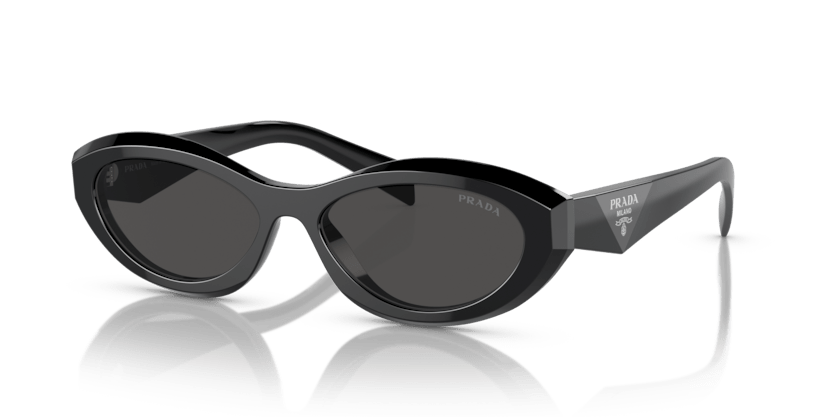 0PR 26ZS - Prada - (Black) Dark Grey - 55 - 16 - 145 MM - Ardor Eyewear 8056597875226