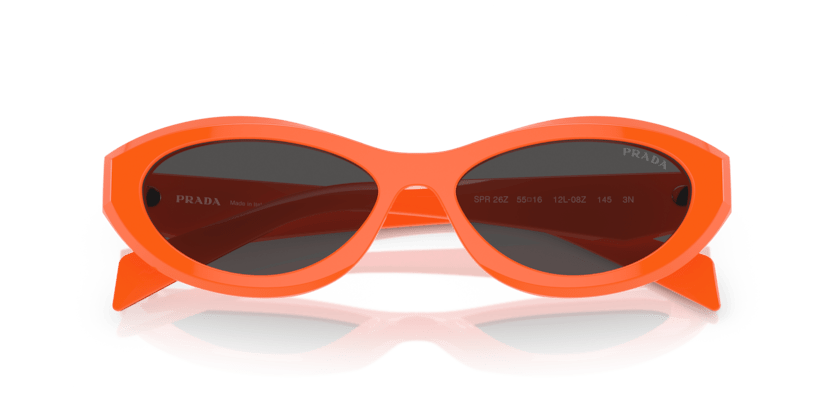 0PR 26ZS - Prada - (Orange) Dark Grey - 55 - 16 - 145 MM - Ardor Eyewear 8056597899161