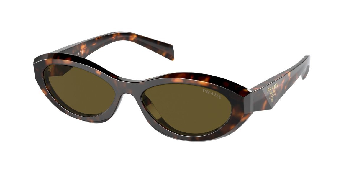 0PR 26ZS - Prada - (Sage/Honey Tortoise) Dark Brown - 55 - 16 - 145 MM - Ardor Eyewear 8056597875219