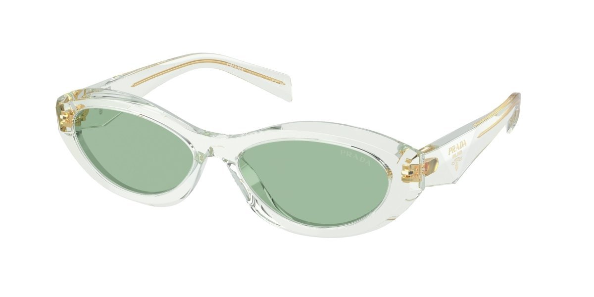 0PR 26ZS - Prada - (Transparent Mint) Green - 55 - 16 - 145 MM - Ardor Eyewear 8056262083932