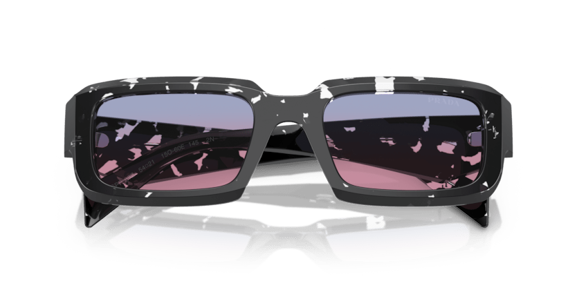 0PR 27ZS - Prada - (Black Crystal Tortoise) Clear Gradient Blue Gradient Magenta - 54 - 21 - 145 MM - Ardor Eyewear 8056262084298