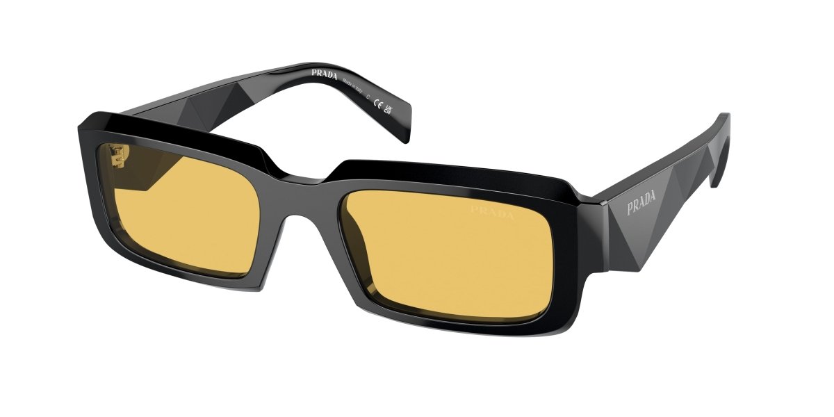 0PR 27ZS - Prada - (Black) Yellow - 54 - 21 - 145 MM - Ardor Eyewear 8056597899208