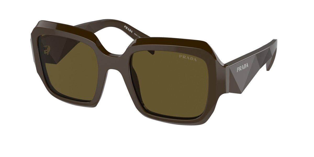 0PR 28ZS - Prada - (Loden) Dark Brown - 53 - 22 - 145 MM - Ardor Eyewear 8056597899222