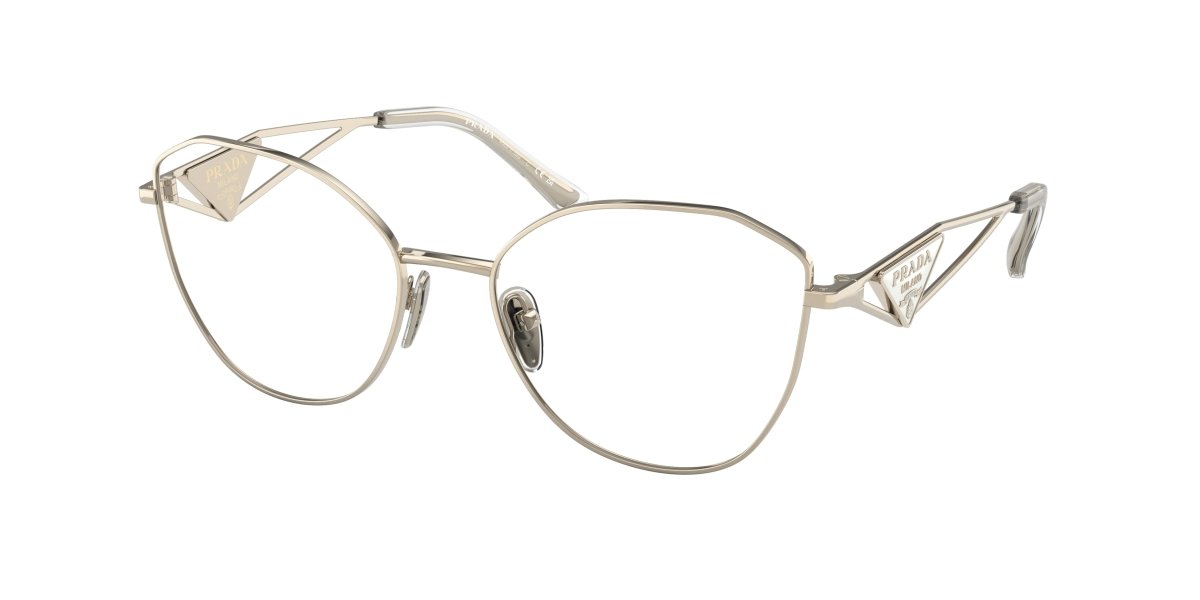 0PR 52ZV - Prada - Gold - (Pale Gold ZVN1O1) - 53 - 18 - 145 MM - Ardor Eyewear 8056597747387