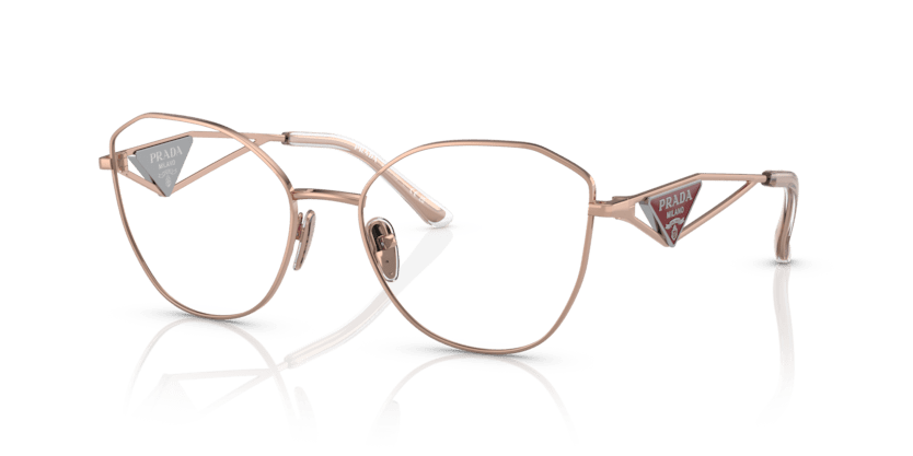 0PR 52ZV - Prada - Pink gold (ZVF1O1) - 53MM - Ardor Eyewear 8056597817677