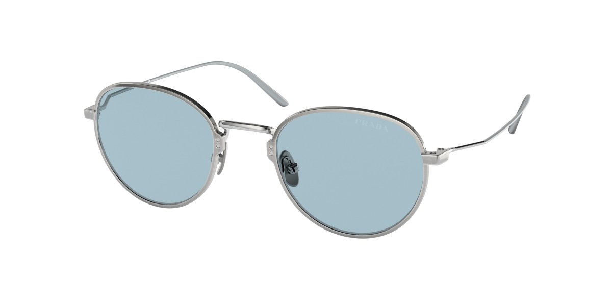 0PR 53WS - Prada - (Satin Titanium) Blue - 50 - 22 - 145 MM - Ardor Eyewear 8056597434201