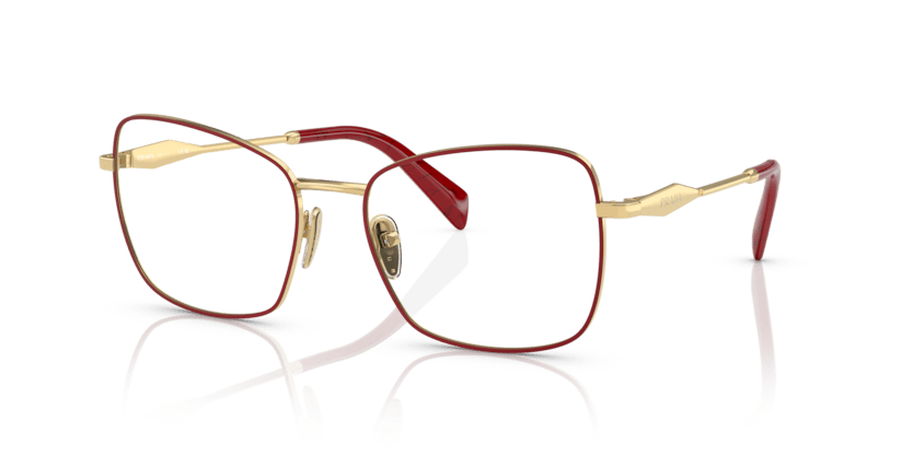 0PR 53ZV - Prada - Red - (Etruscan/Gold 12F1O1) - 54 - 18 - 140 MM - Ardor Eyewear 8056597747486