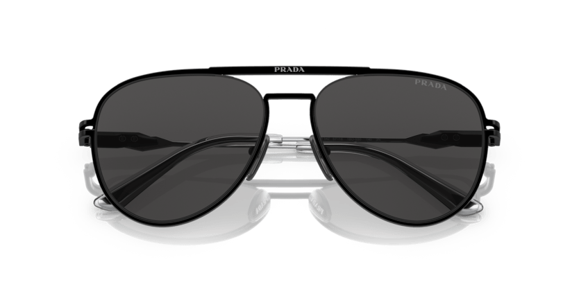 0PR 54ZS - Prada - (Matte Black) Dark Grey - 57 - 16 - 140 MM - Ardor Eyewear 8056597744485