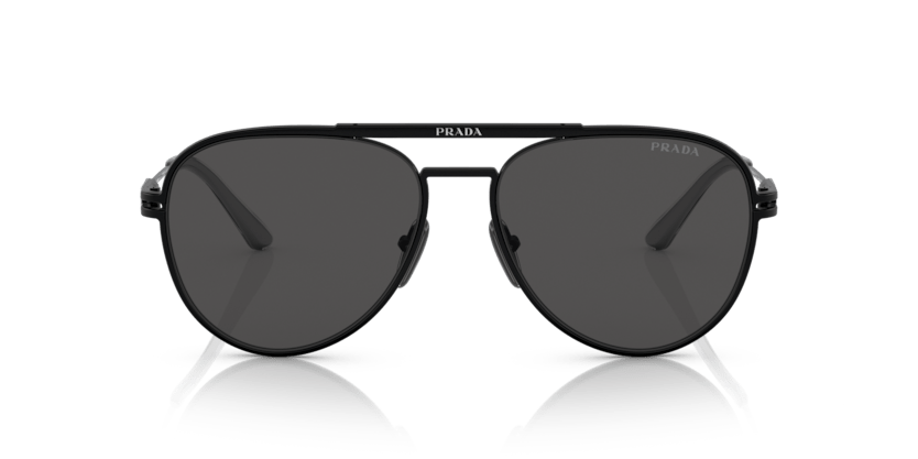 0PR 54ZS - Prada - (Matte Black) Dark Grey - 57 - 16 - 140 MM - Ardor Eyewear 8056597744485