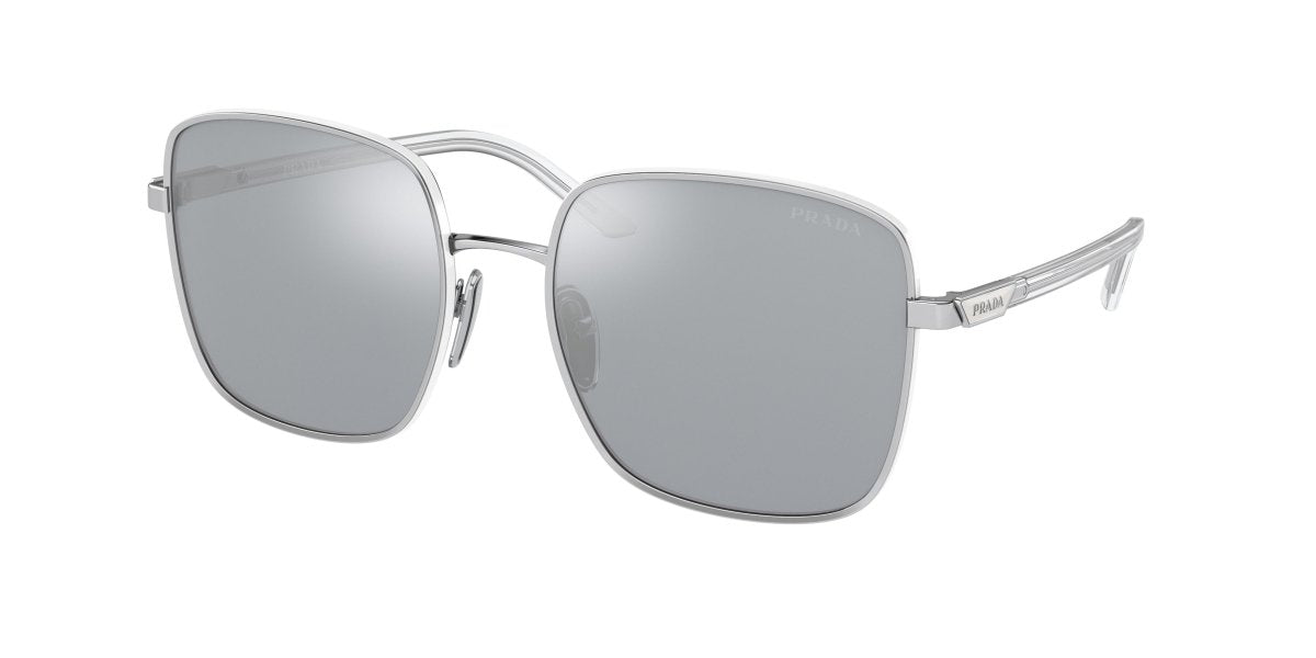 0PR 55YS - Prada - (Silver) Blue Mirror Silver 80 - 57 - 19 - 135 MM - Ardor Eyewear 8056597629416